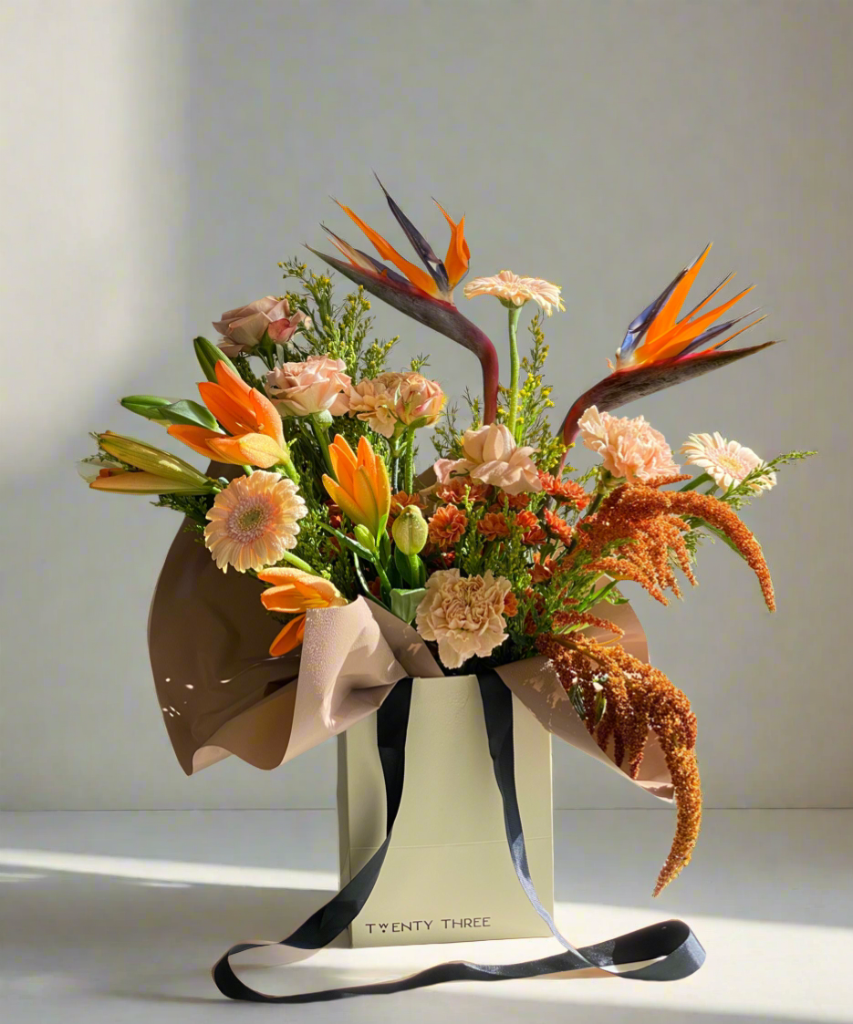 Rustic Flame Bouquet