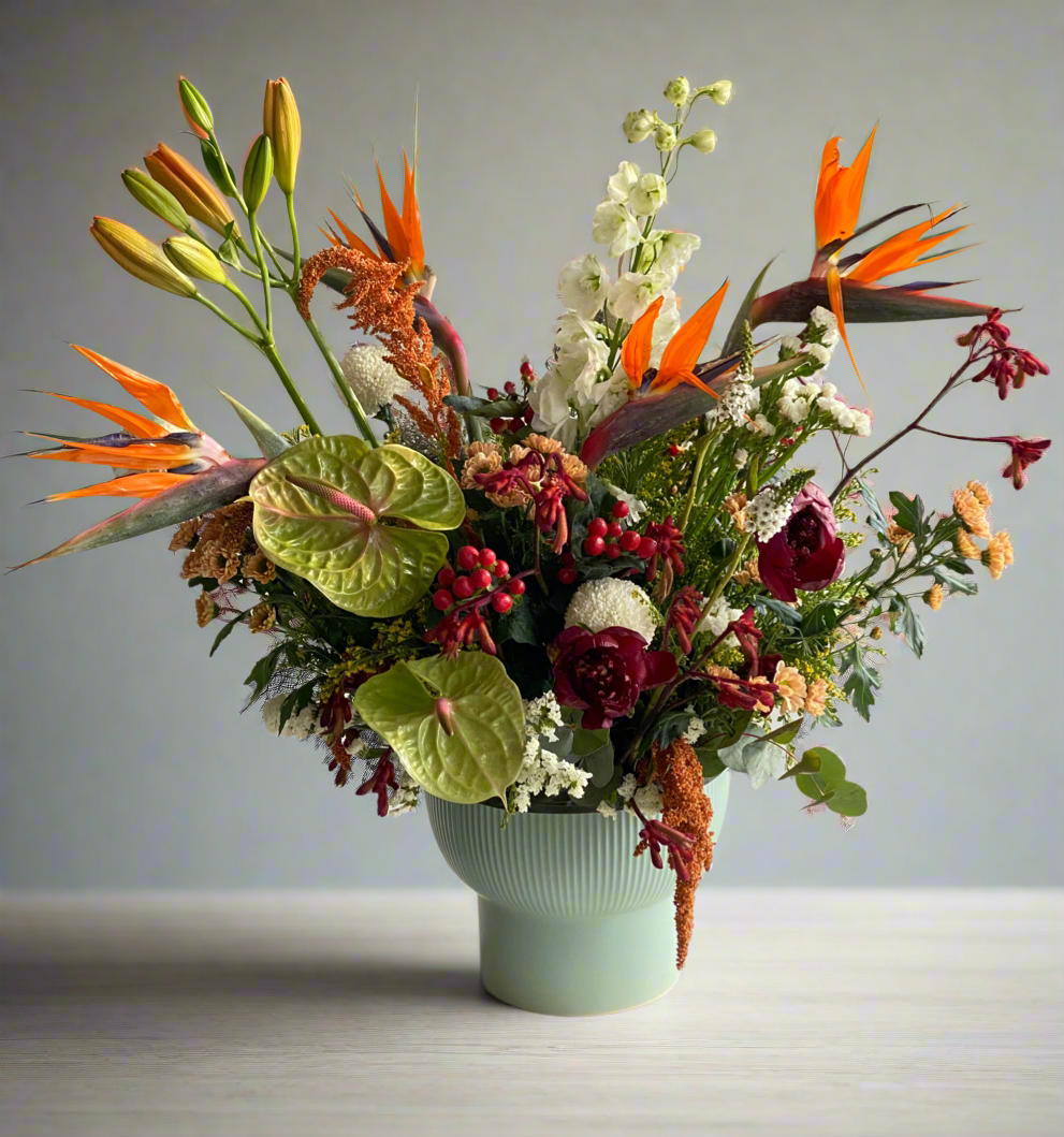 Bird of Paradise Vase