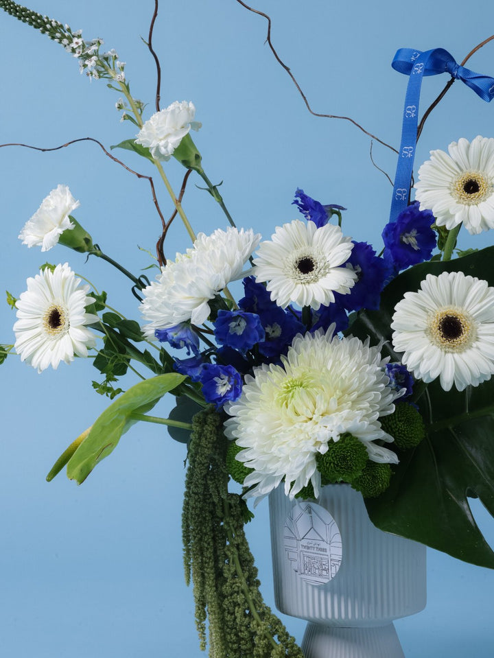Azure Breeze Vase