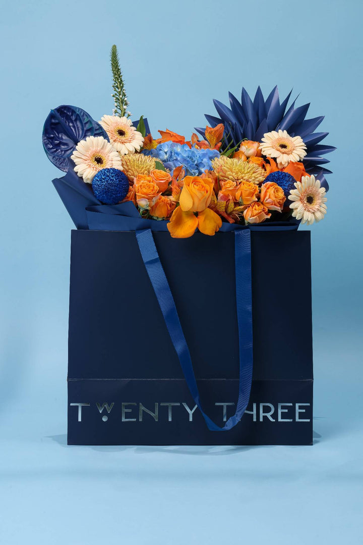 Sapphire Blaze Bouquet