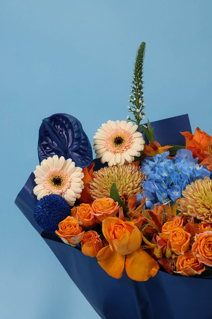 Sapphire Blaze Bouquet