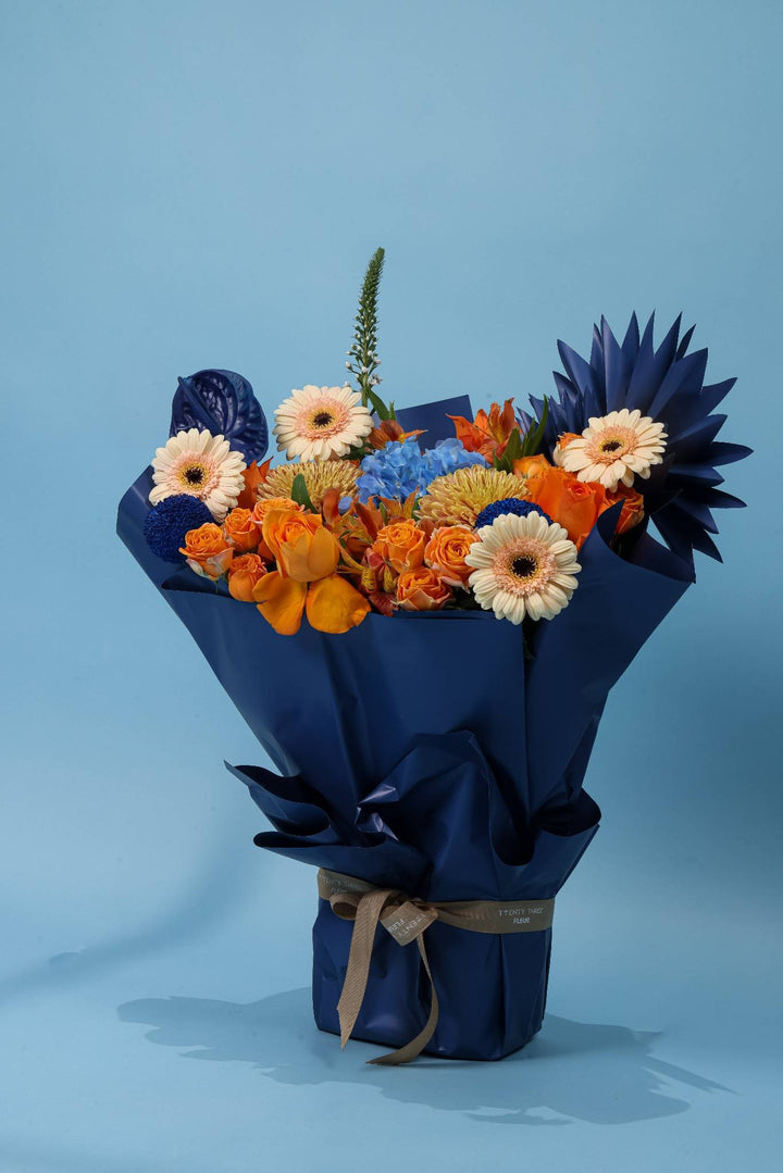 Sapphire Blaze Bouquet