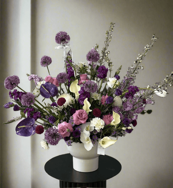 Allium Vase - Twenty Three Flowers & Chocolate