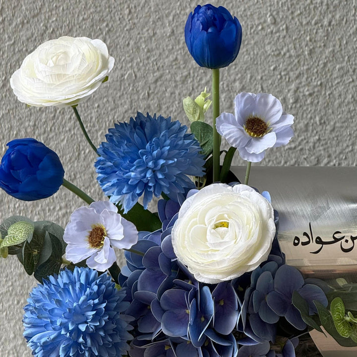 Blue Eid Roll - Twenty Three Flowers & Chocolate