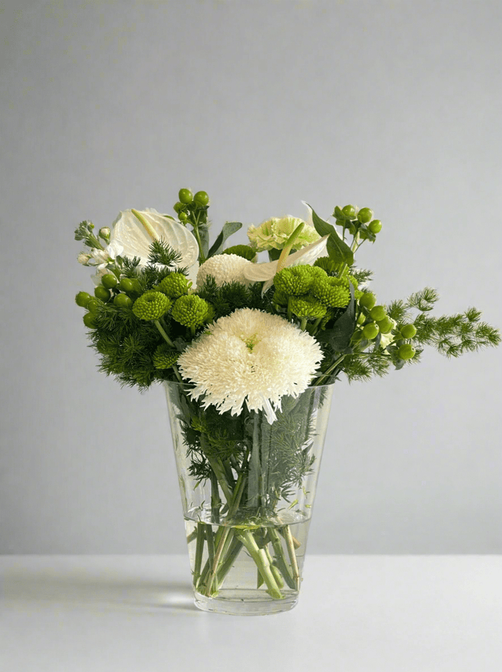 Chrysanthemum Vase - Twenty Three Flowers & Chocolate