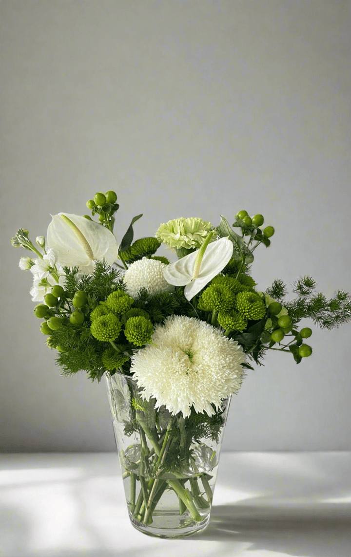 Chrysanthemum Vase - Twenty Three Flowers & Chocolate
