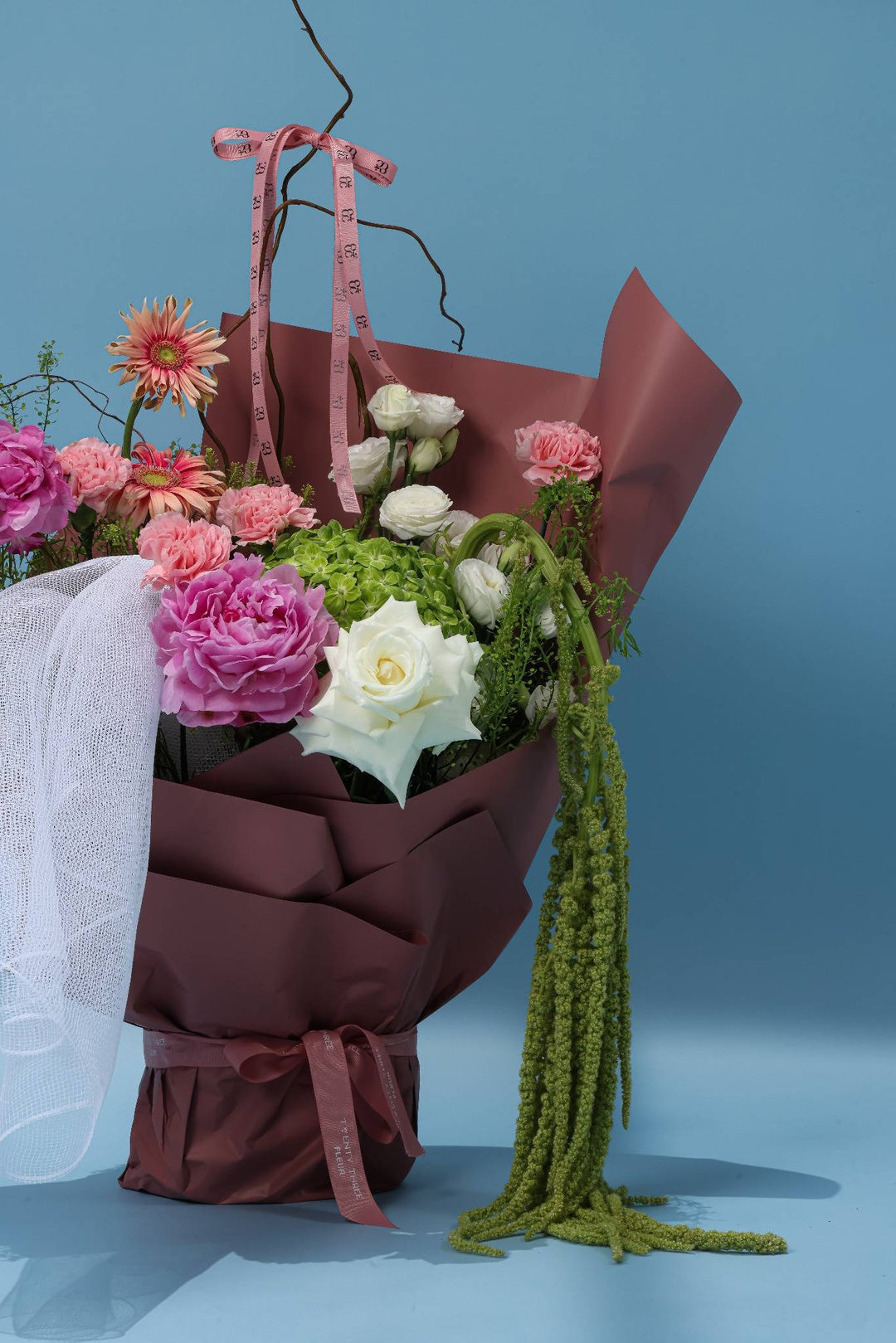 Couture Bloom Bouquet - Twenty Three Flowers & Chocolate