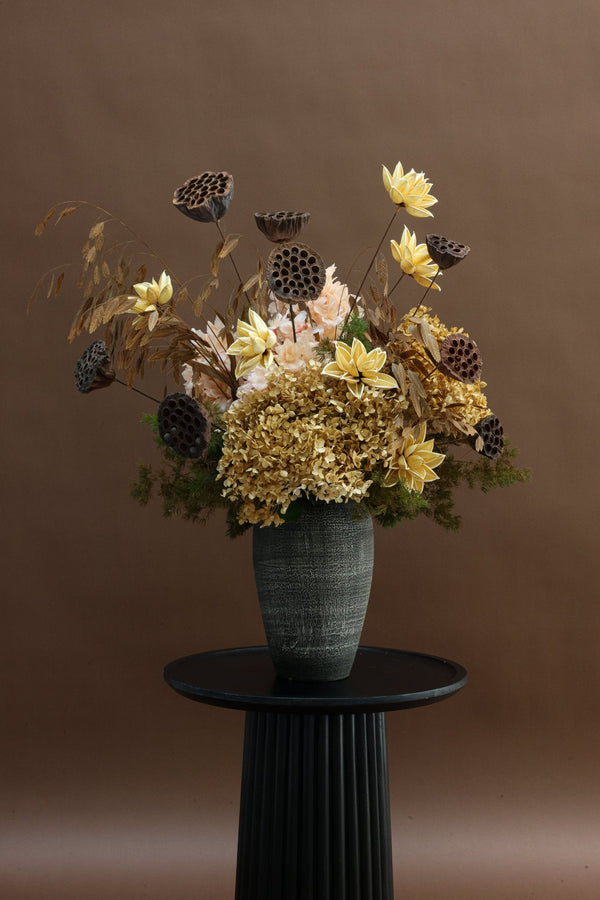 Eternal Autumn Vase - Twenty Three Flowers & Chocolate