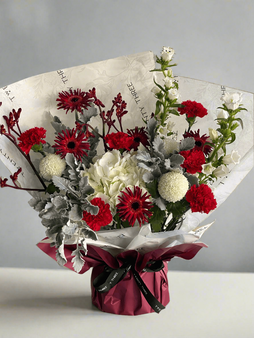Gerbera Bouquet - Twenty Three Flowers & Chocolate