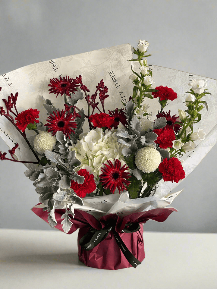 Gerbera Bouquet - Twenty Three Flowers & Chocolate