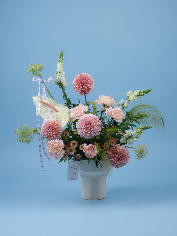 Pink Crush Vase - Twenty Three Flowers & Chocolate