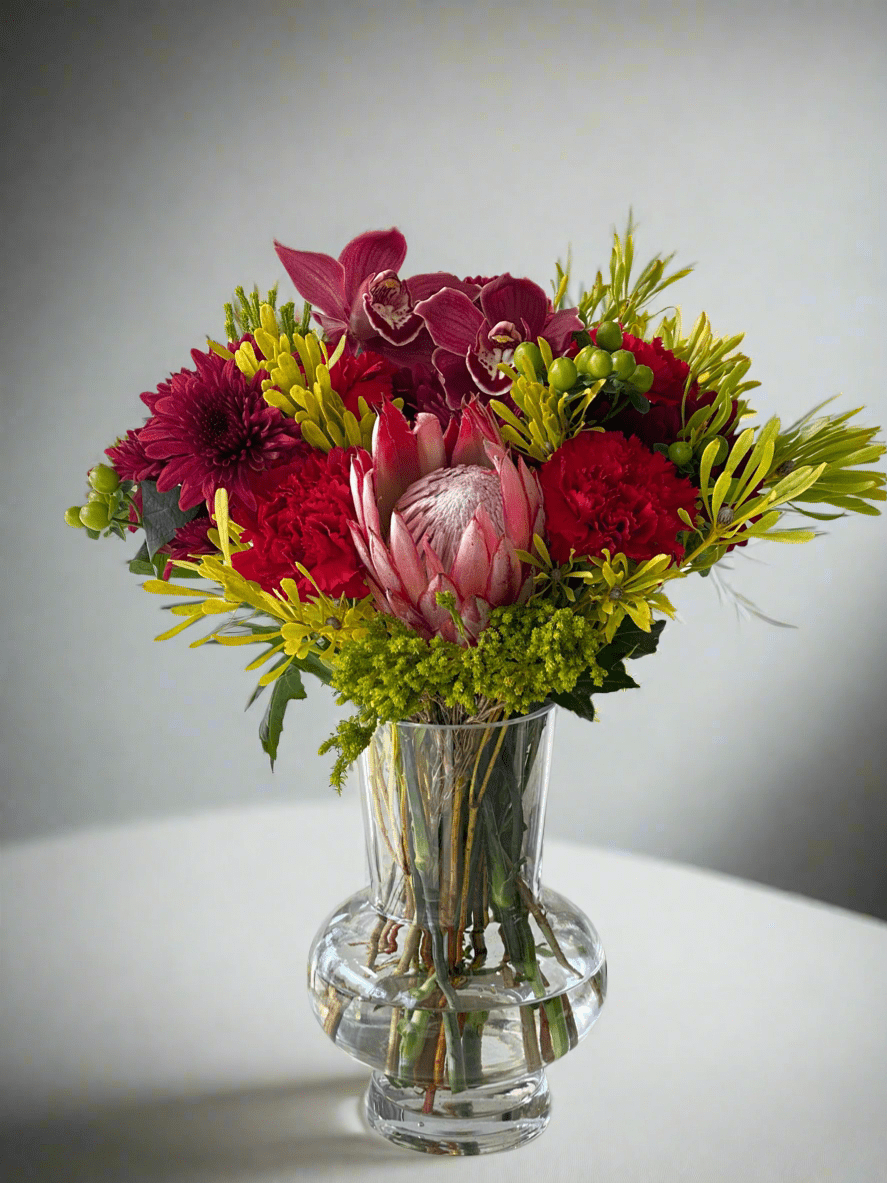 Protea Vase - Twenty Three Flowers & Chocolate