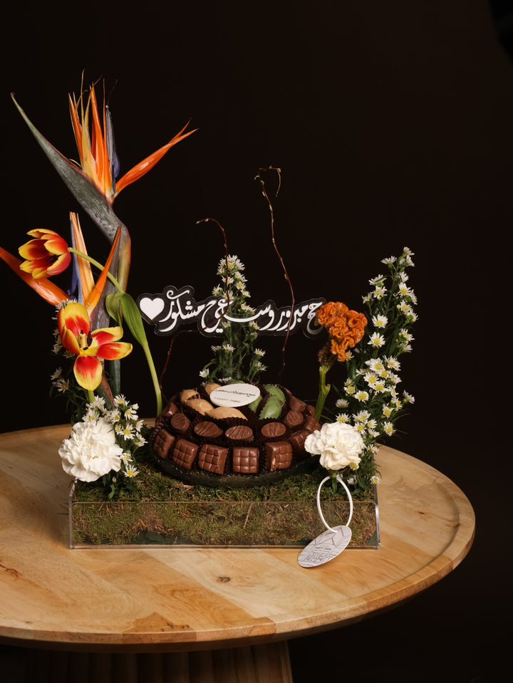 Tulips Chocolate Tray