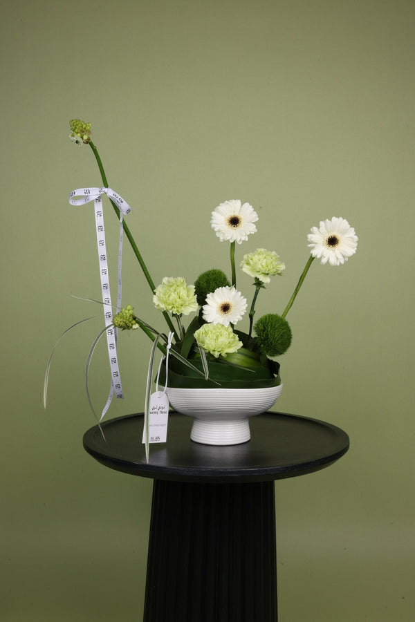 Zen Bloom Vase - Twenty Three Flowers & Chocolate